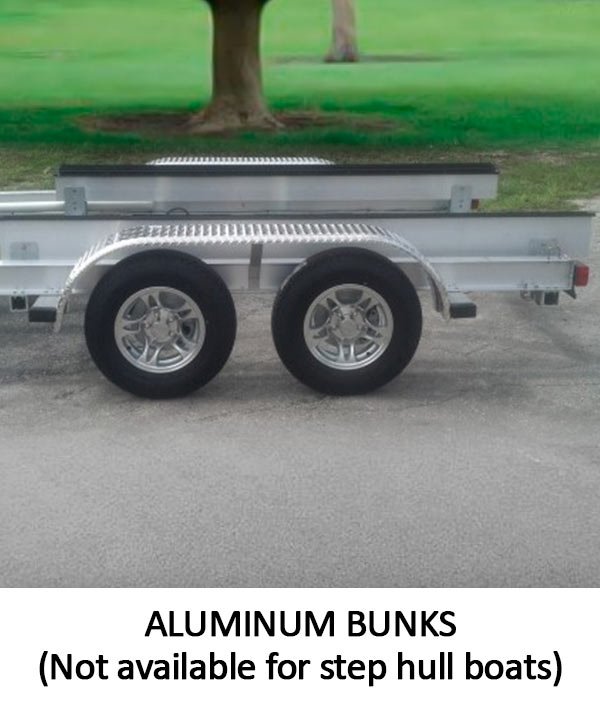 Aluminum bunks | Boat trailers