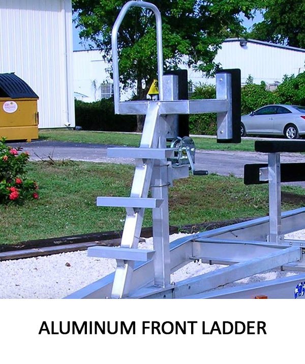 Aluminum front ladder | Boat trailer