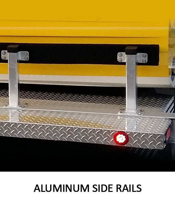 Aluminum side rails | Boat trailer