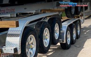 Boat trailer tites and rims