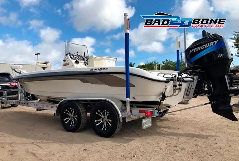 Small boat trailer