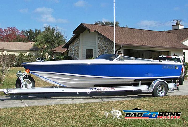 Here's how to change the winch strap Bad 2D Bone Trailers Boat Trailers