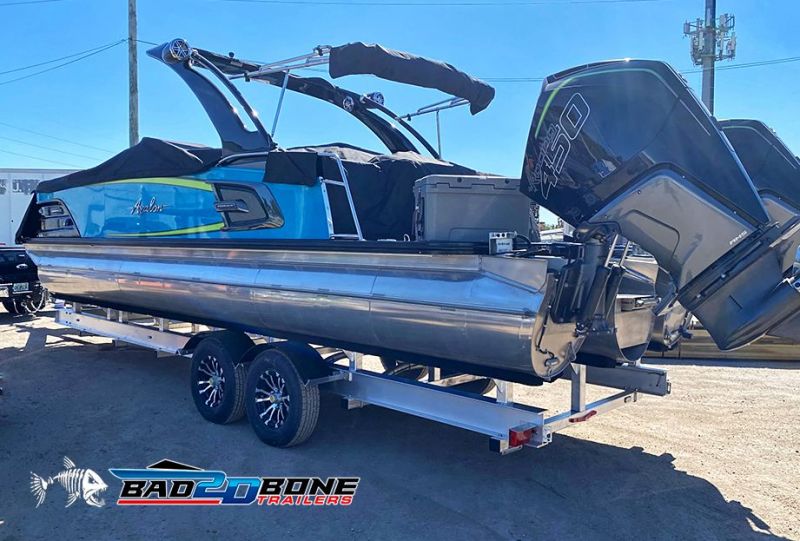 Boat trailer steps Bad 2D Bone Trailers Boat Trailers