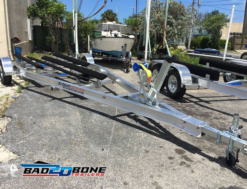 Electric/Hydraulic vs. Surge boat trailer towing brakes Bad 2D Bone